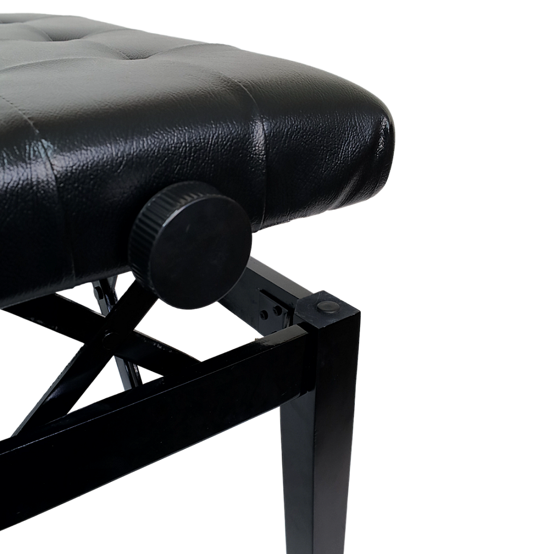 BANCA TAURUS PISO SILLA PIANO NEGRO AJUSTABLE DELUXE TAU-070 - 6