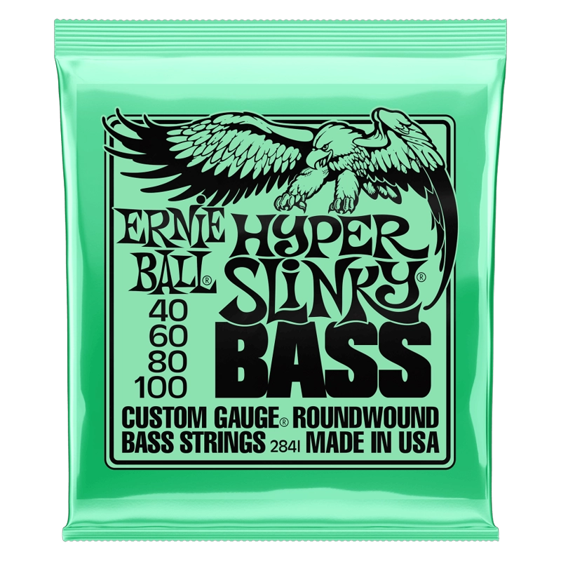 CUERDAS BAJO ELE CTRICO HYPER SLINKY 40-100 ERNIE BALL 2841 - 1