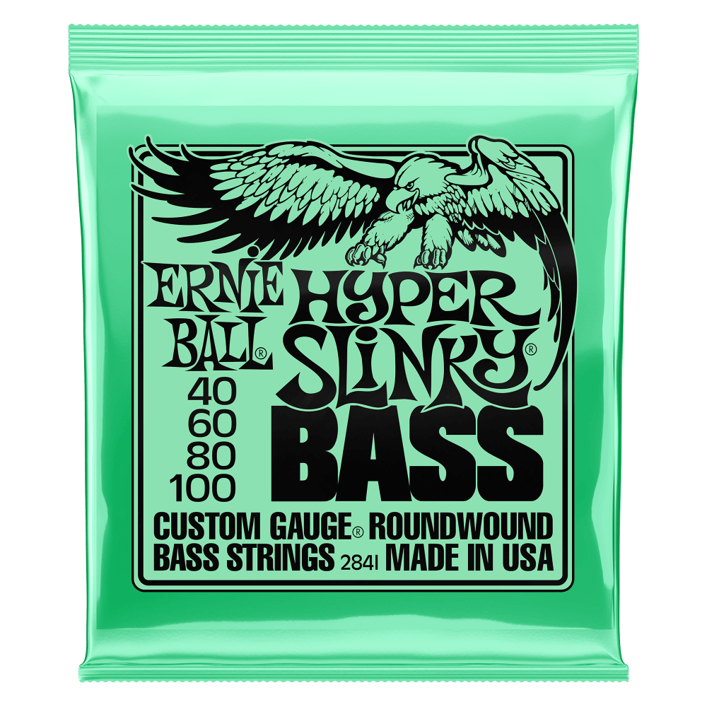 CUERDAS BAJO ELE CTRICO HYPER SLINKY 40-100 ERNIE BALL 2841 - 1