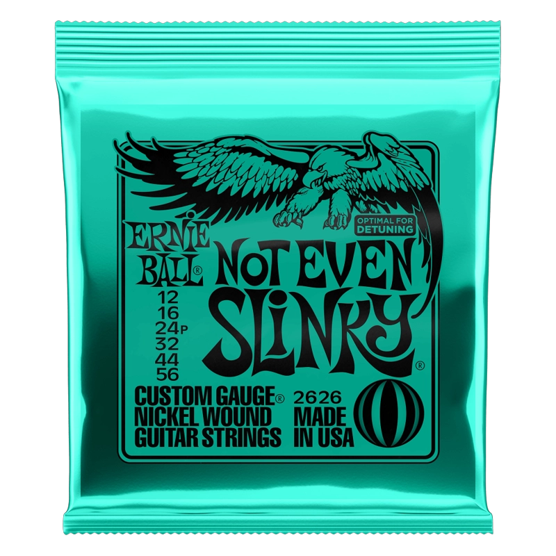 CUERDAS GUITARRA ELÉCTRICA ERNIE BALL NOT EVEN SLINKY 12-56 2626 - 1
