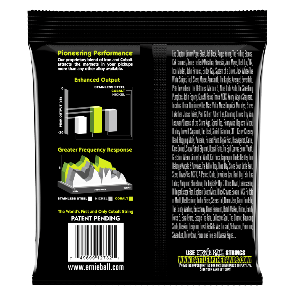CUERDAS BAJO ELE CTRICO SLINKY COBALT 50-105 ERNIE BALL 2732 - 2
