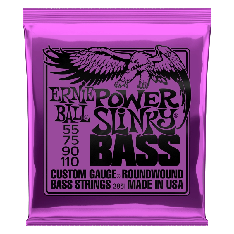 CUERDAS BAJO ELE CTRICO POWER SLINKY 55-110 ERNIE BALL 2831 - 1
