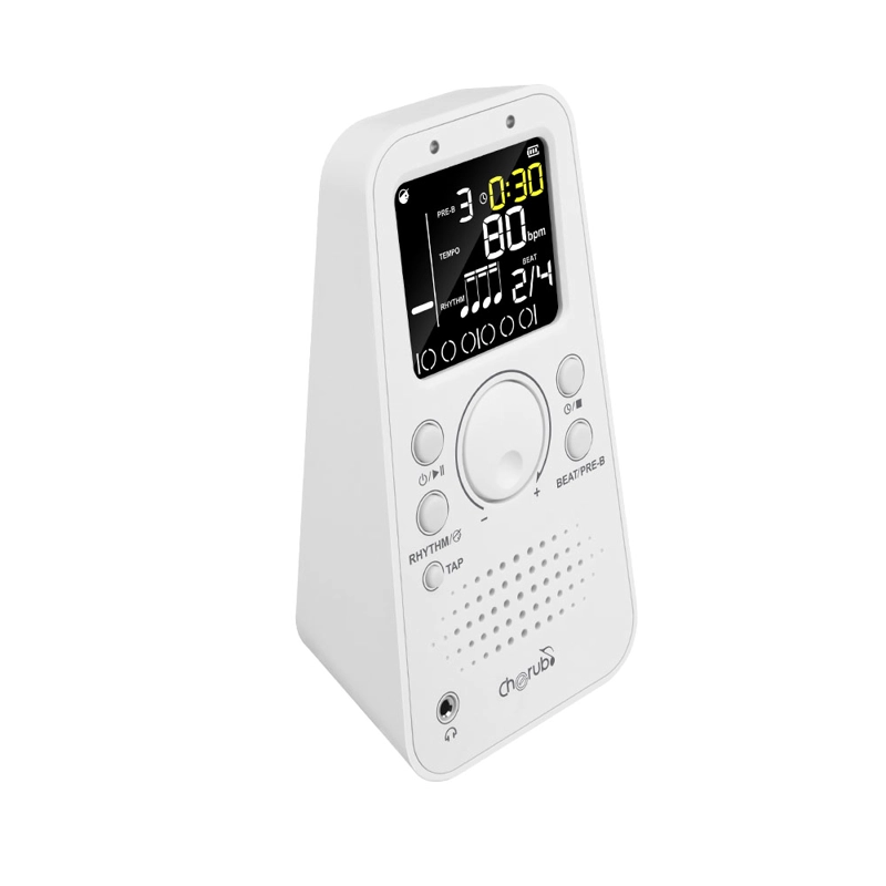 METRÓNOMO RECARGABLE BLANCO CHERUB WSM-289 - 1