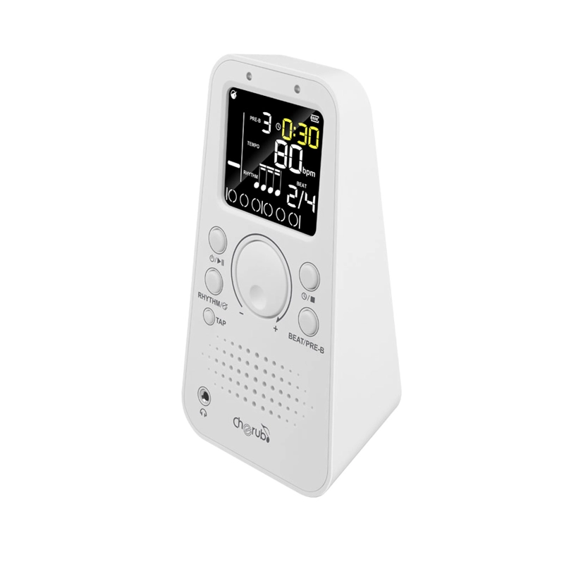 METRÓNOMO RECARGABLE BLANCO CHERUB WSM-289 - 2
