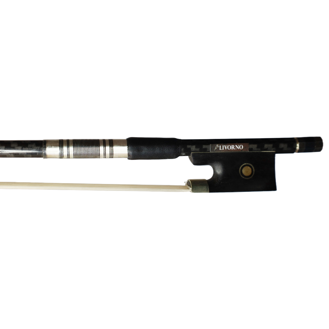ARCO PARA VIOLIN 3/4 FIBRA DE CARBONO LIVORNO LIAV-19 - 4