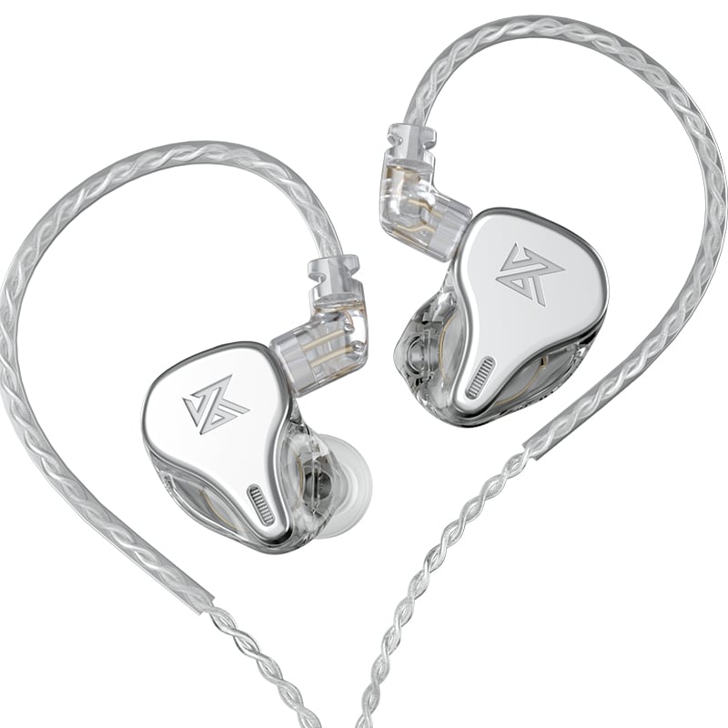 AUDÍFONOS KZ DQ6 PLATEADO - 5