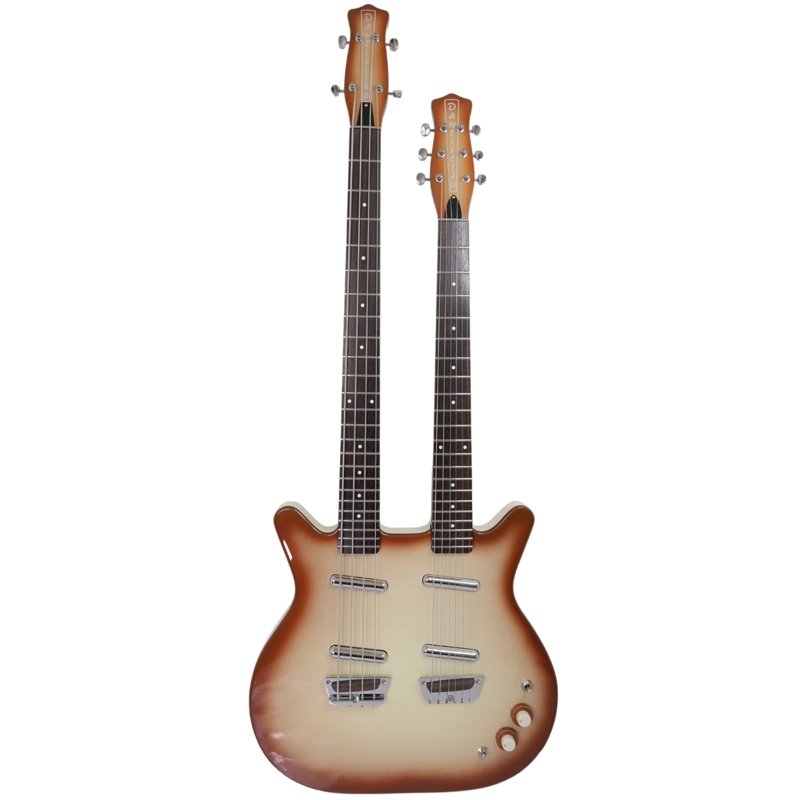 GUITARRA - BAJO DANELECTRO DOUBLE NECK 6/4 - 1