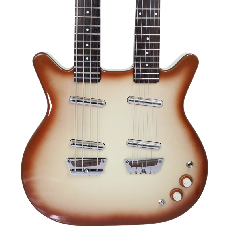GUITARRA - BAJO DANELECTRO DOUBLE NECK 6/4 - 3