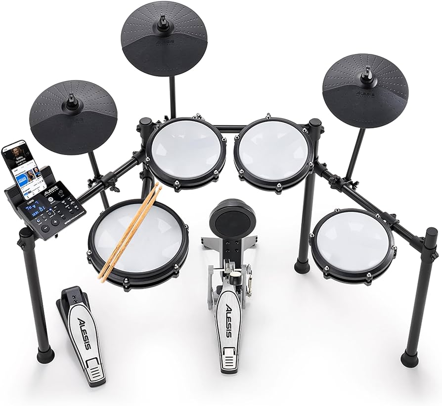 BATERÍA ALESIS ELECTRÓNICA NITRO MAX KIT - 1
