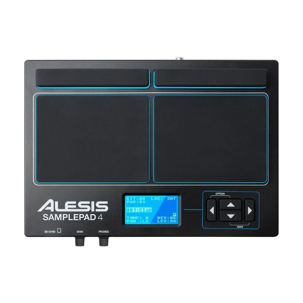 PAD DE PERCUSION ELECTRONICA SAMPLE PAD 4 - ALESIS - 1