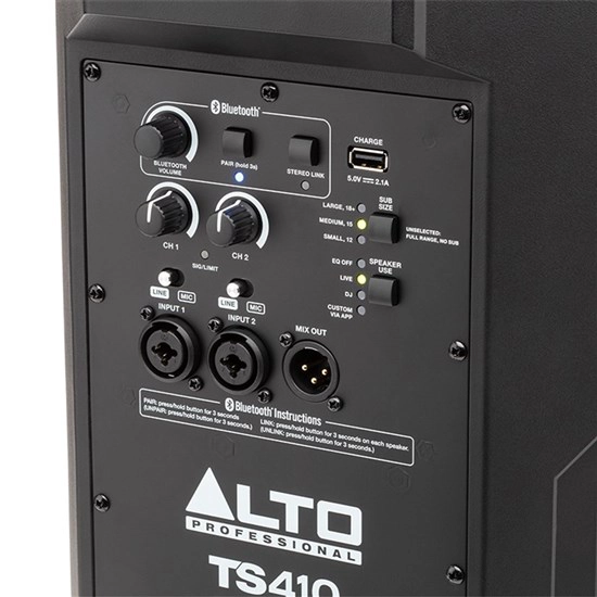 PARLANTE ALTO ACTIVO 10'' 2000W TS410 PROFESSIONAL - 3