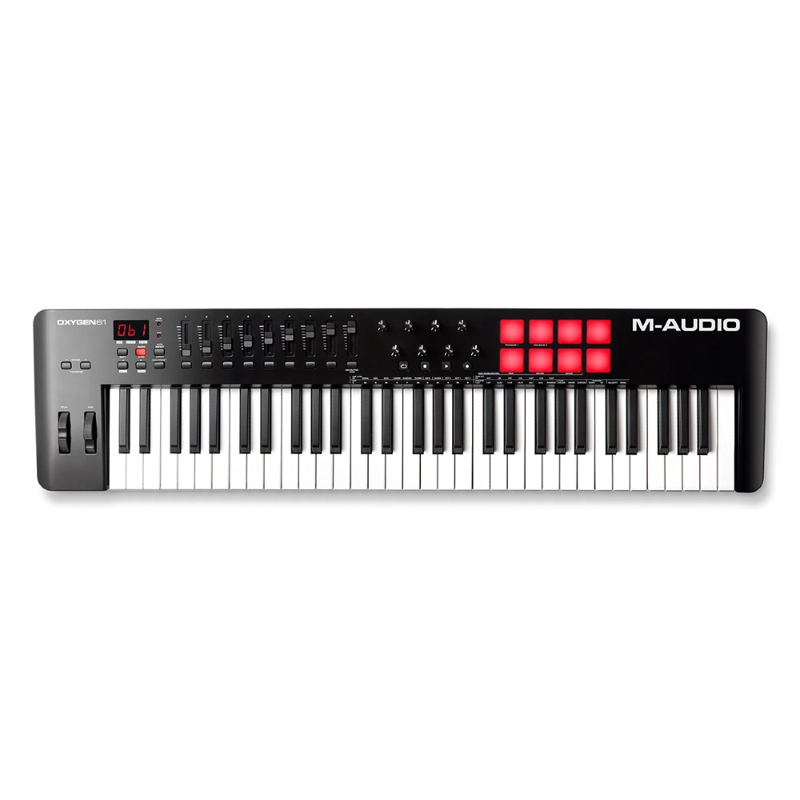 CONTROLADOR M-AUDIO MIDI OXYGEN 61 MKV - 1