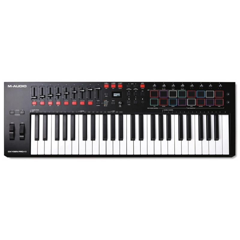 CONTROLADOR M-AUDIO MIDI OXYGEN PRO 49 - 2