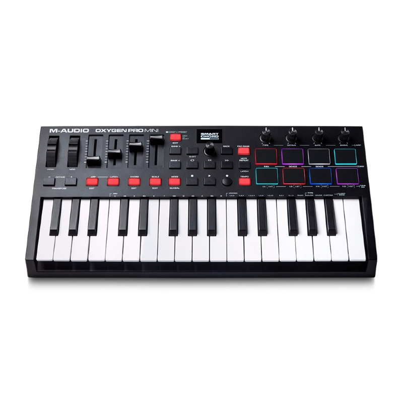 CONTROLADOR M-AUDIO MIDI OXYGEN PRO MINI - 2