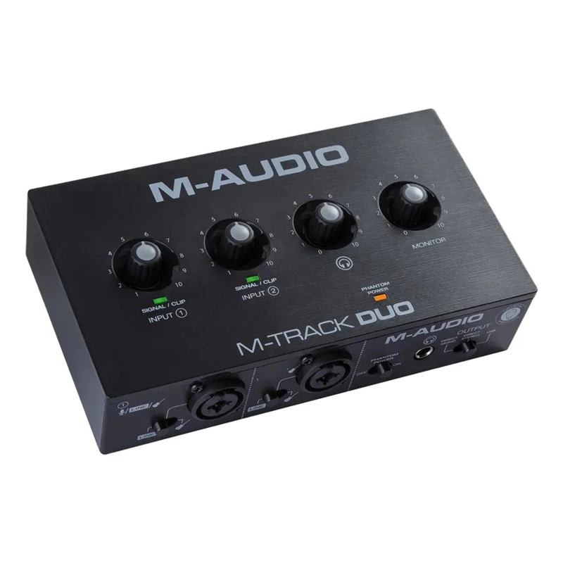 INTERFAZ M-AUDIO MTRACKDUO - 2