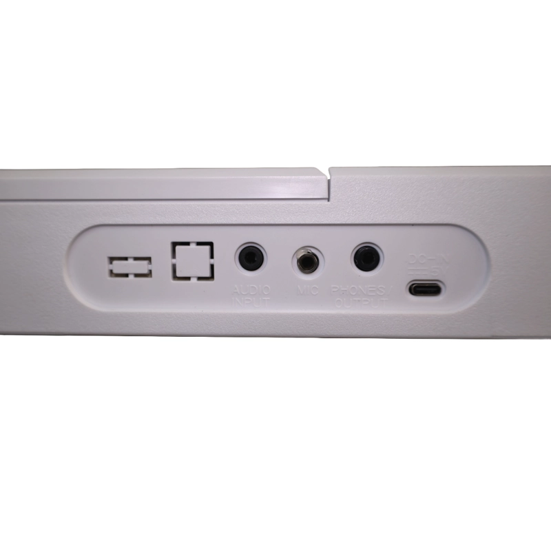 FULL PACK TECLADO TONIC 61 TECLAS + STAND + SILLA + AUD. TON-650 WH - 4