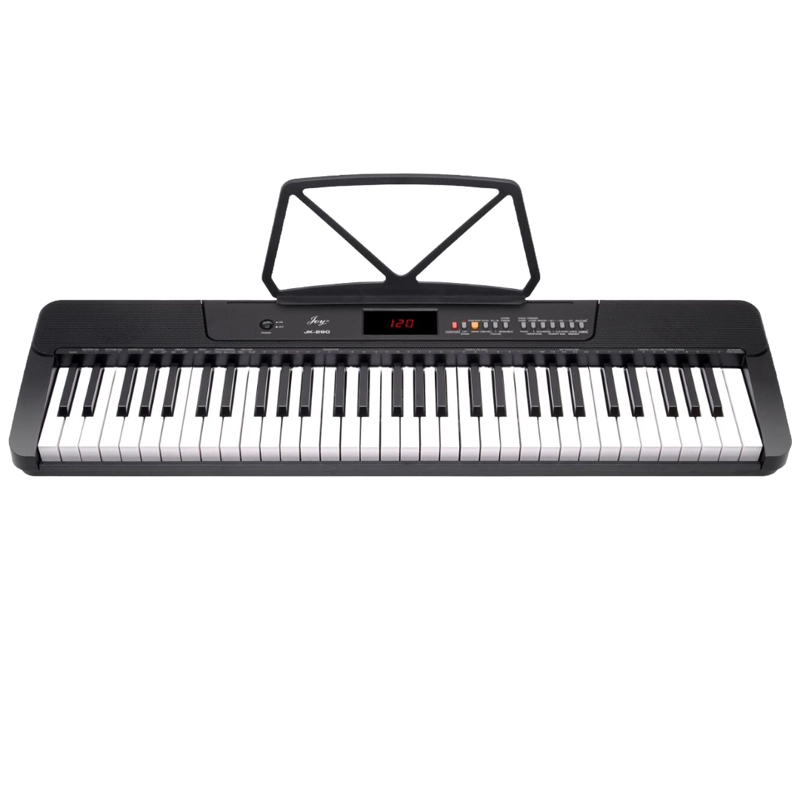FULL PACK TECLADO TONIC 61 TECLAS + STAND + SILLA + AUD. TON-650 BK - 2