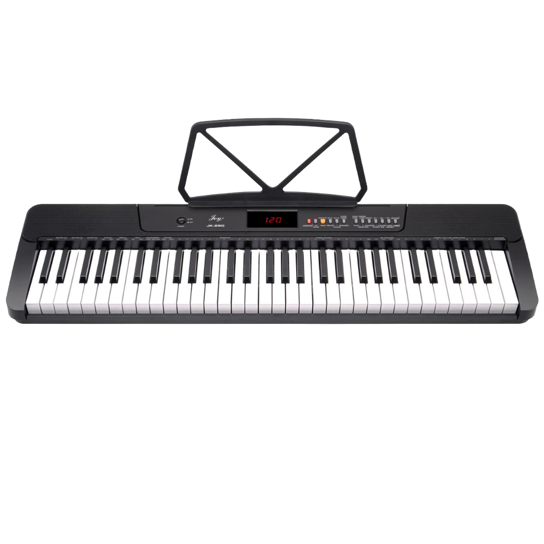 FULL PACK TECLADO TONIC 61 TECLAS + STAND + SILLA + AUD. TON-650 BK - 2