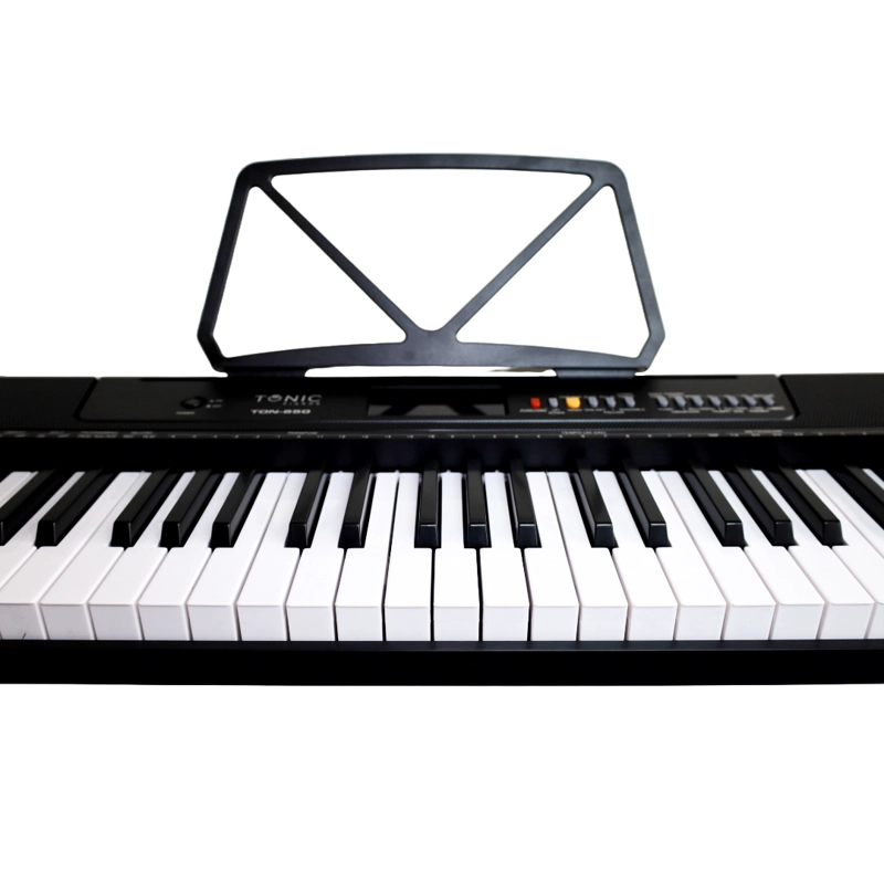 FULL PACK TECLADO TONIC 61 TECLAS + STAND + SILLA + AUD. TON-650 BK - 3
