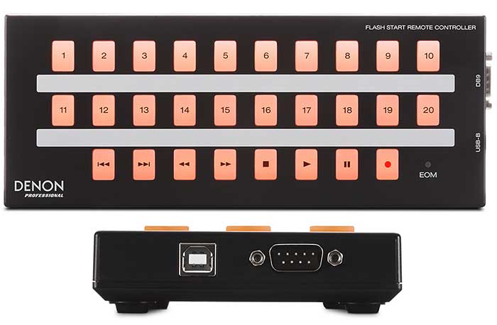 CONTROL REMOTO DENON PARA REPRODUCTORES FLASH START REMOTE - - 3