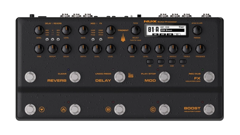 PEDALERA MULTIEFECTO NUX S TRIDENT NME-5