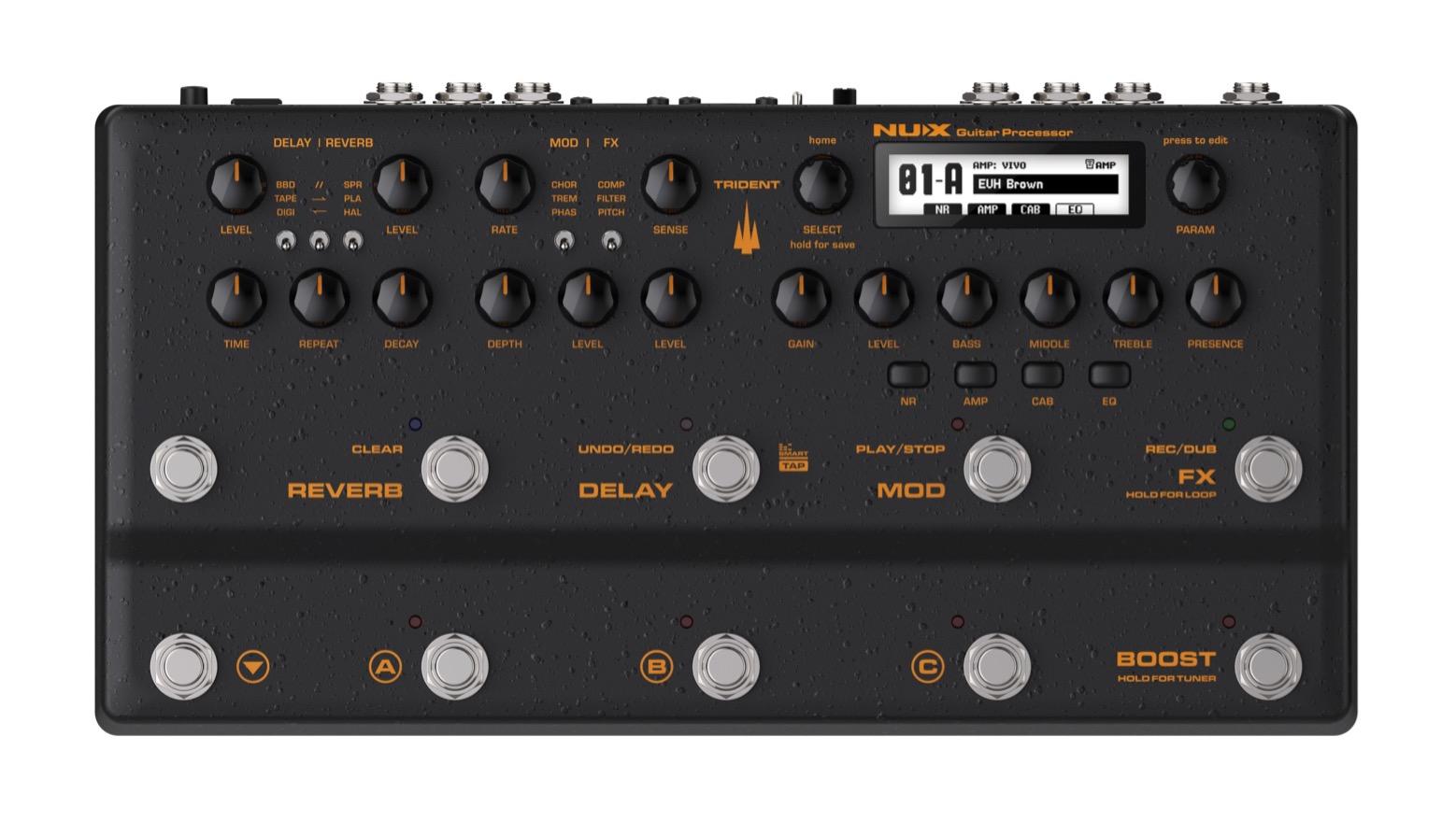 PEDALERA MULTIEFECTO NUX S TRIDENT NME-5 - 1