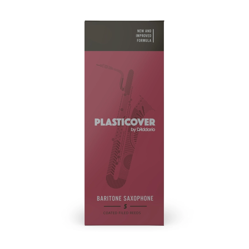 CAÑA DADDARIO SAXOFÓN BARITONO 2 PLÁSTICOVER PACK 5 RRP05BSX200 - 2