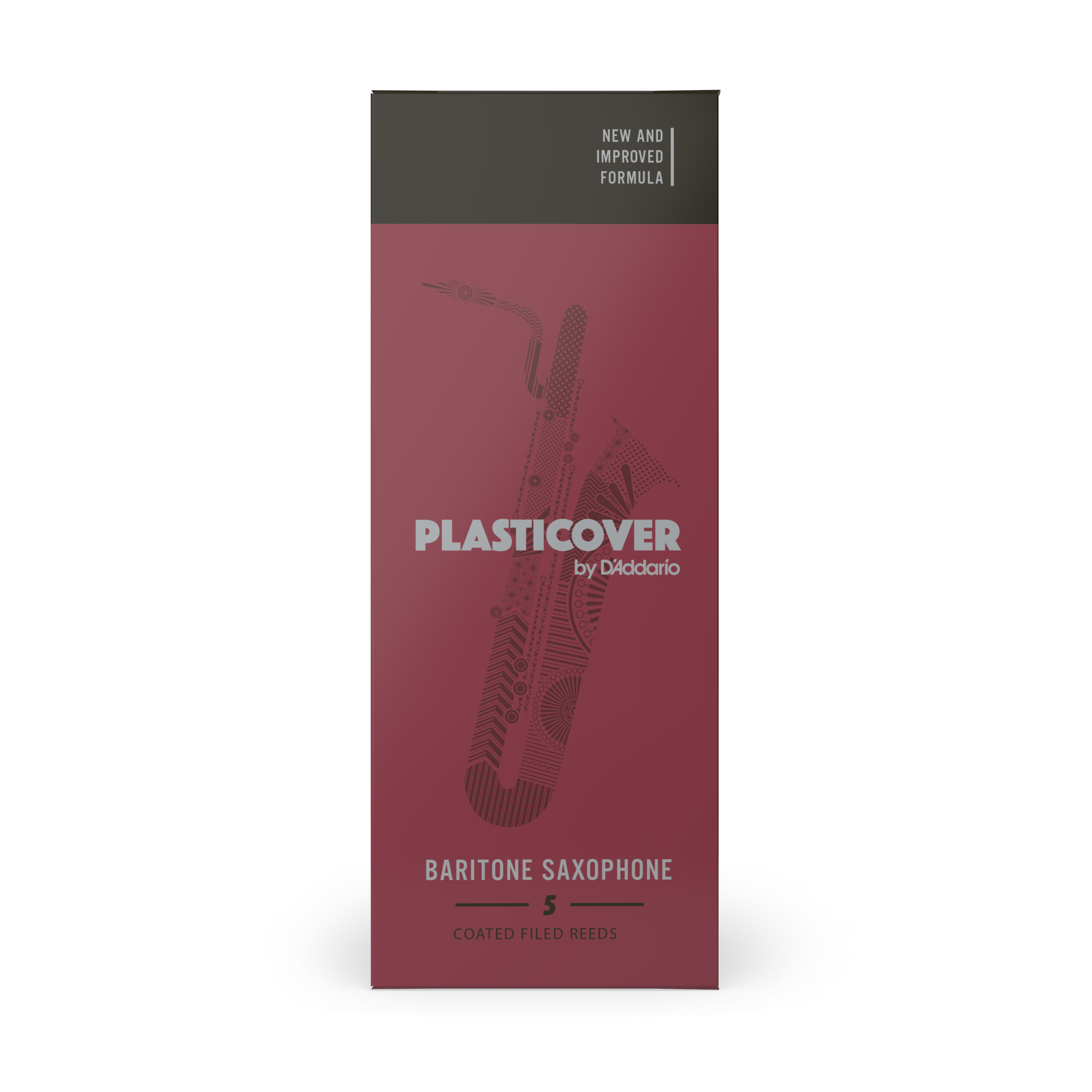 CAÑA DADDARIO SAXOFÓN BARITONO 2 PLÁSTICOVER PACK 5 RRP05BSX200 - 2