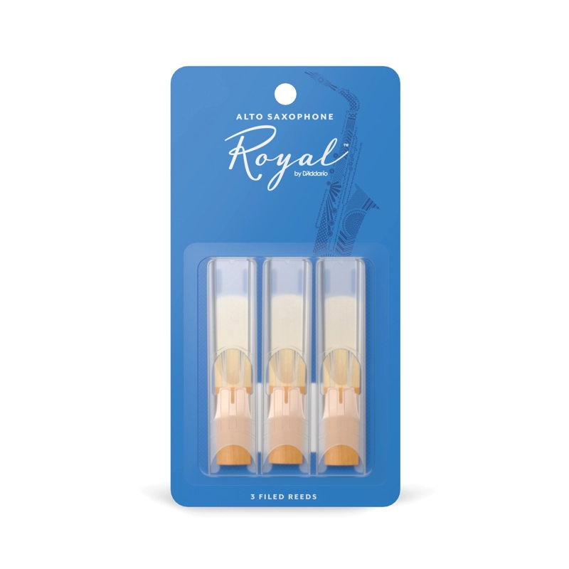 CANA DADDARIO SAXO ALTO 2.5 PACK 3 ROYAL RJB0325