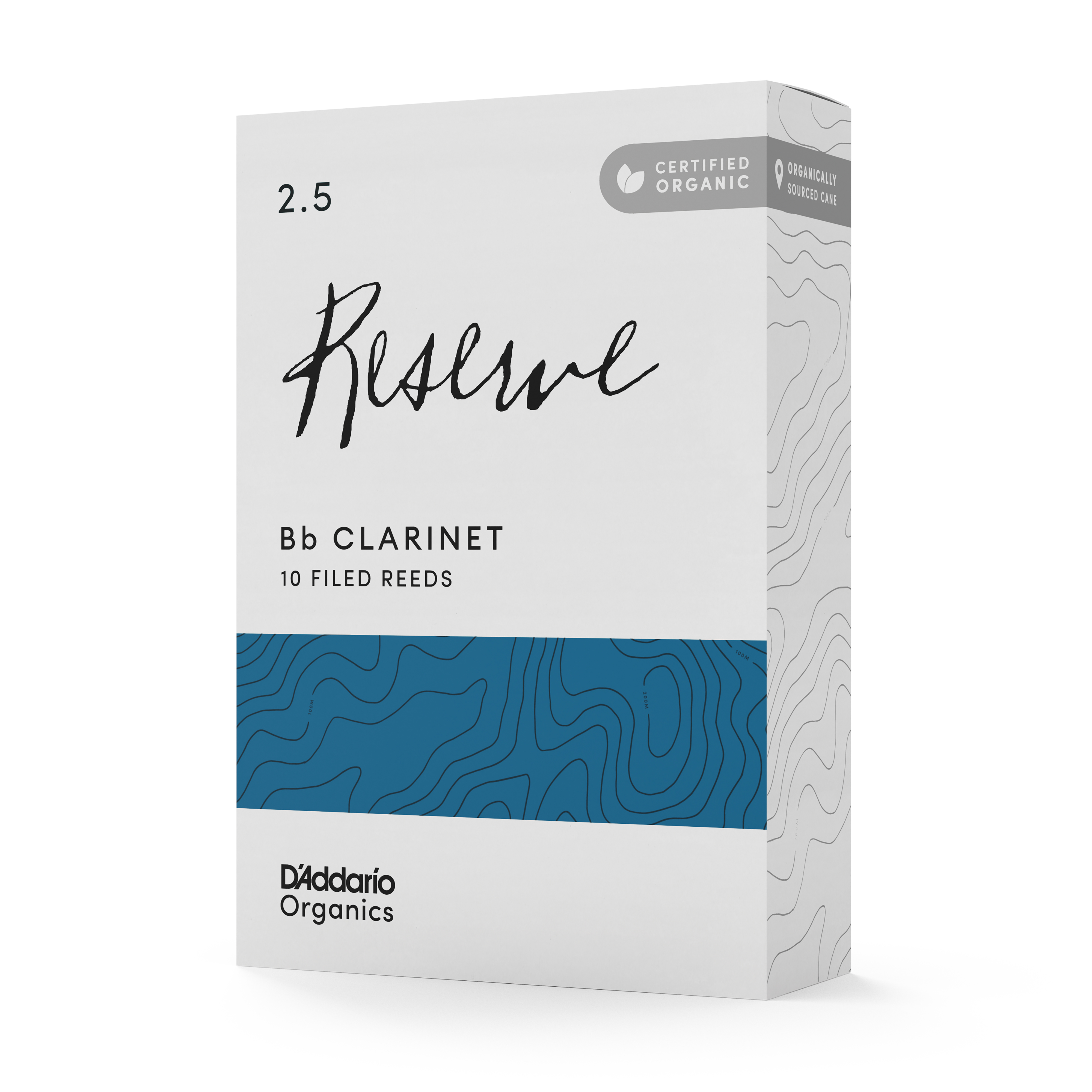CAÑA DADDARIO CLARINETE BB 2.5 ORGANIC RESERVE PACK 10 ODCR1025 - 2