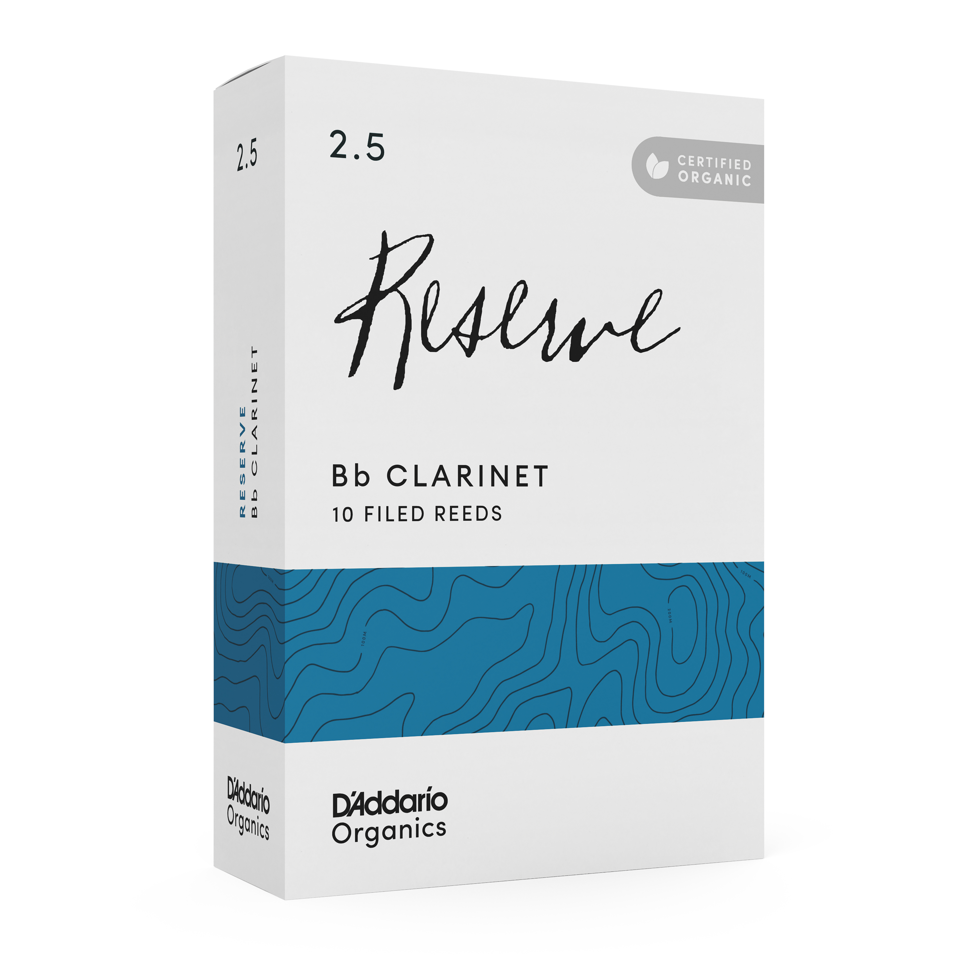 CAÑA DADDARIO CLARINETE BB 2.5 ORGANIC RESERVE PACK 10 ODCR1025 - 5