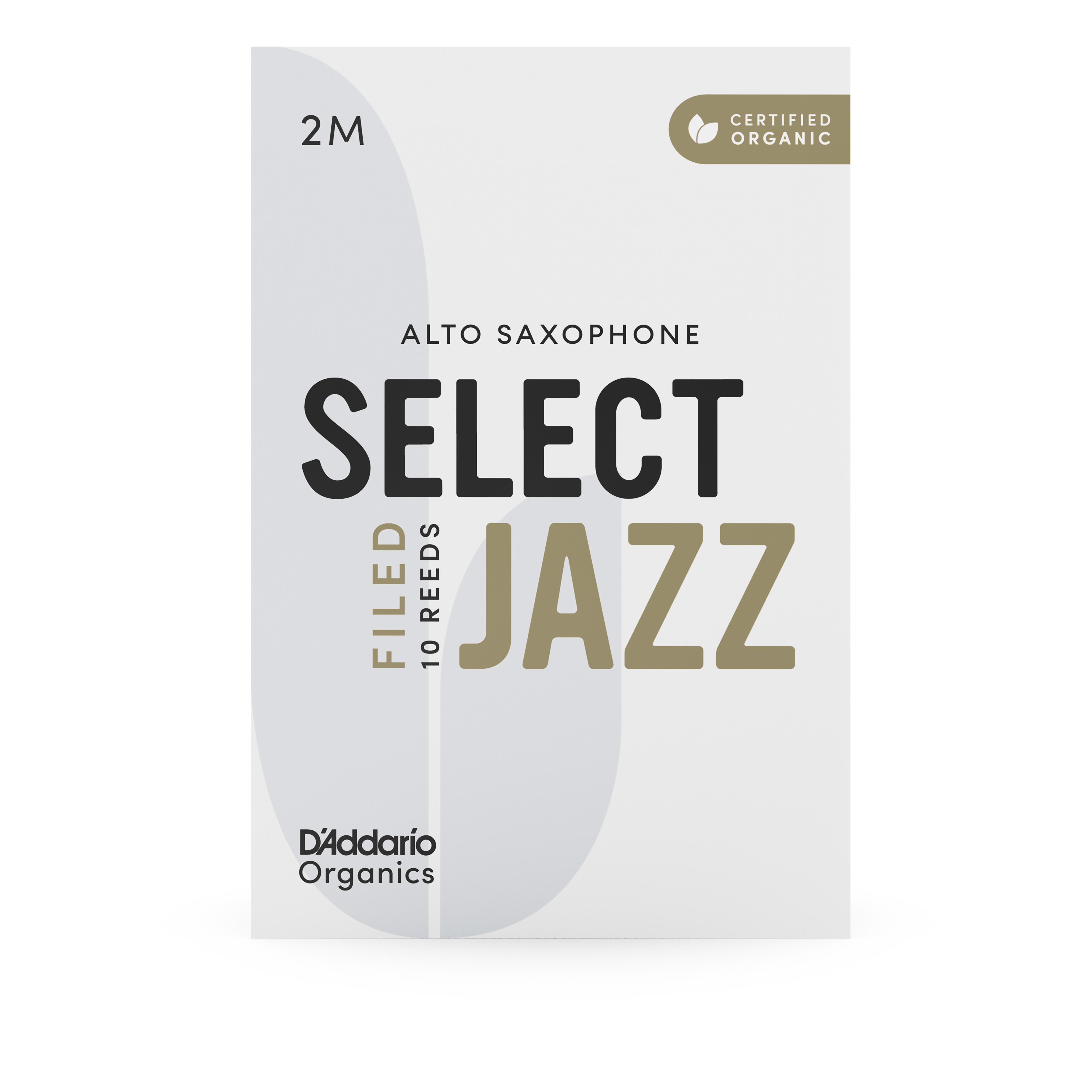 CAÑA DADDARIO SIN LIMAR SAXO ALTO 2M ORGANIC SELECT JAZZ PACK 10 ORSF10ASX2M - 3