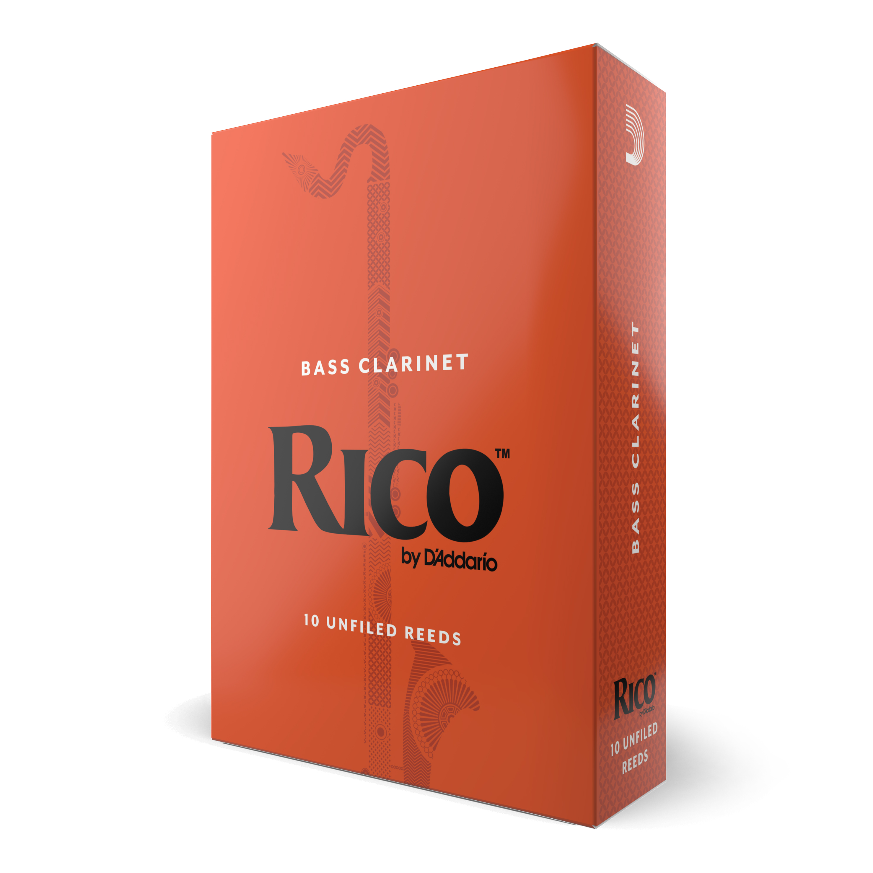 CAÑA DADDARIO CLARINETE BAJO 2.5 PACK 10 RICO REA1025 - 1