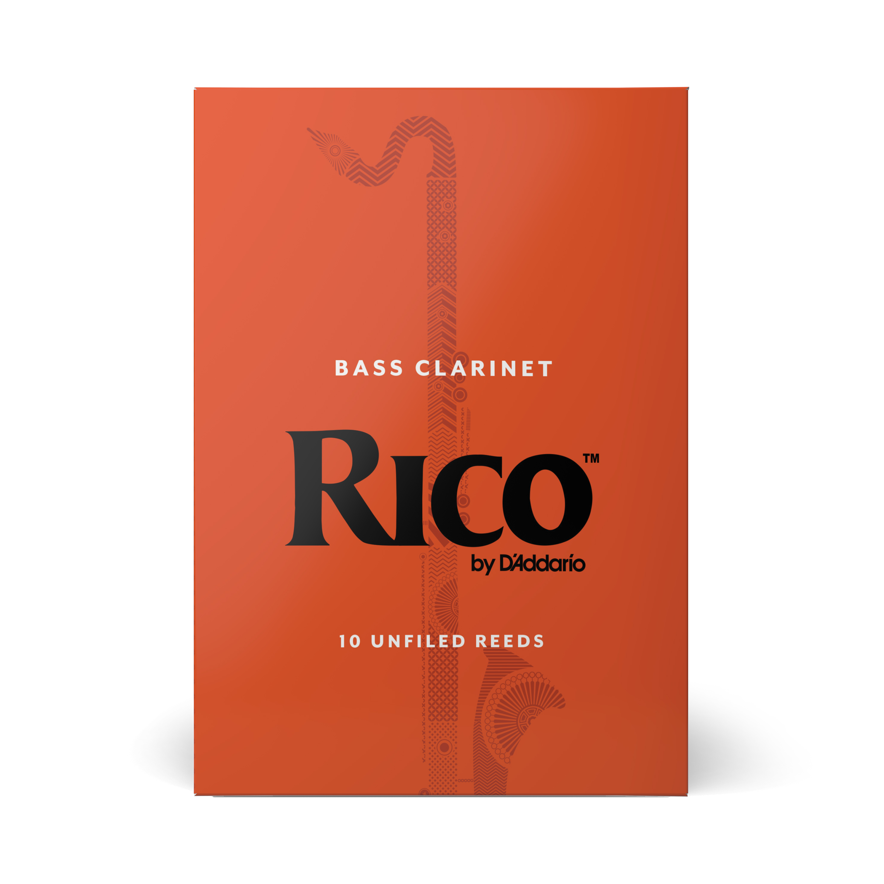 CAÑA DADDARIO CLARINETE BAJO 2.5 PACK 10 RICO REA1025 - 2