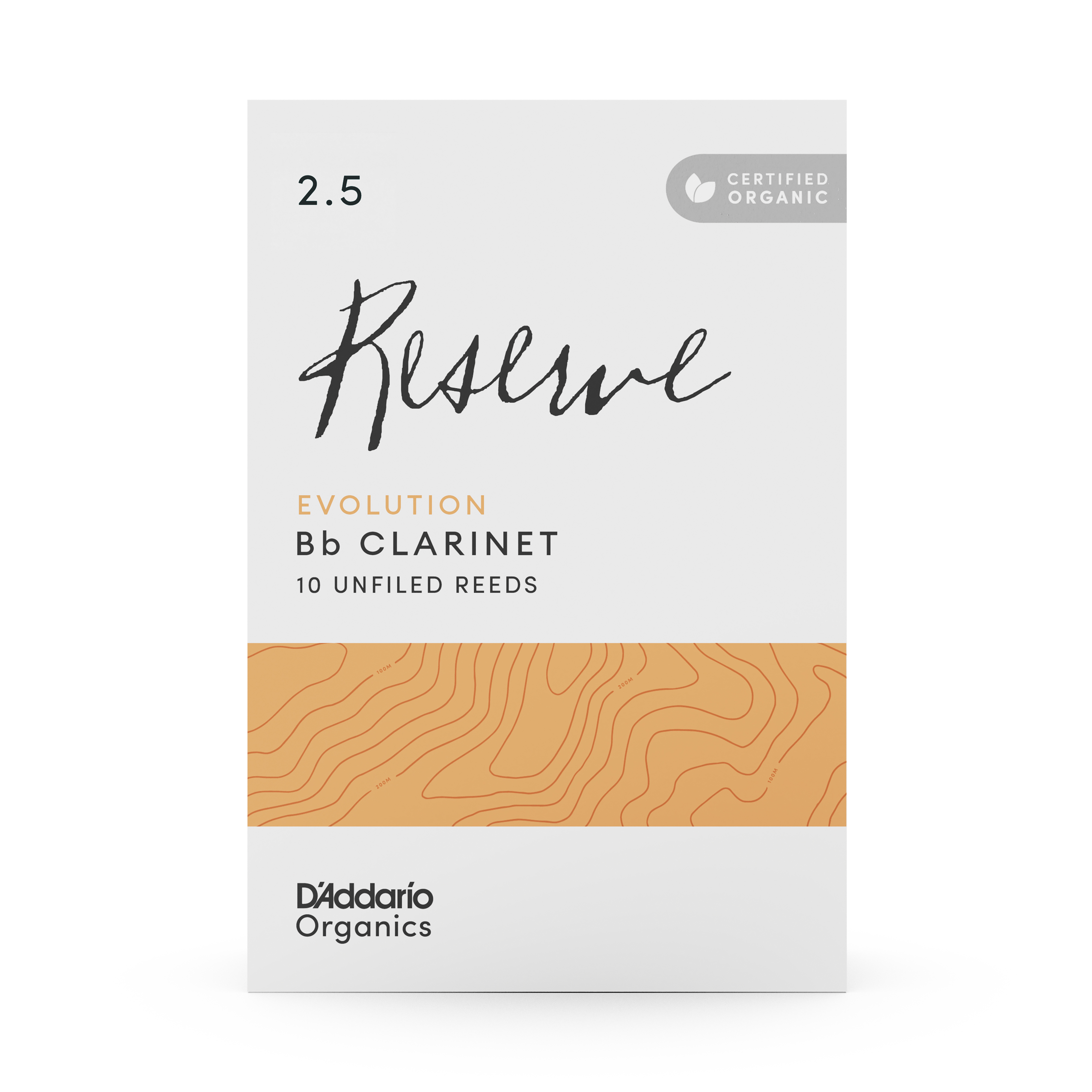 CAÑA DADDARIO CLARINETE BB 2.5 ORGANIC RESERVE PACK 10 ODCE1025 - 3