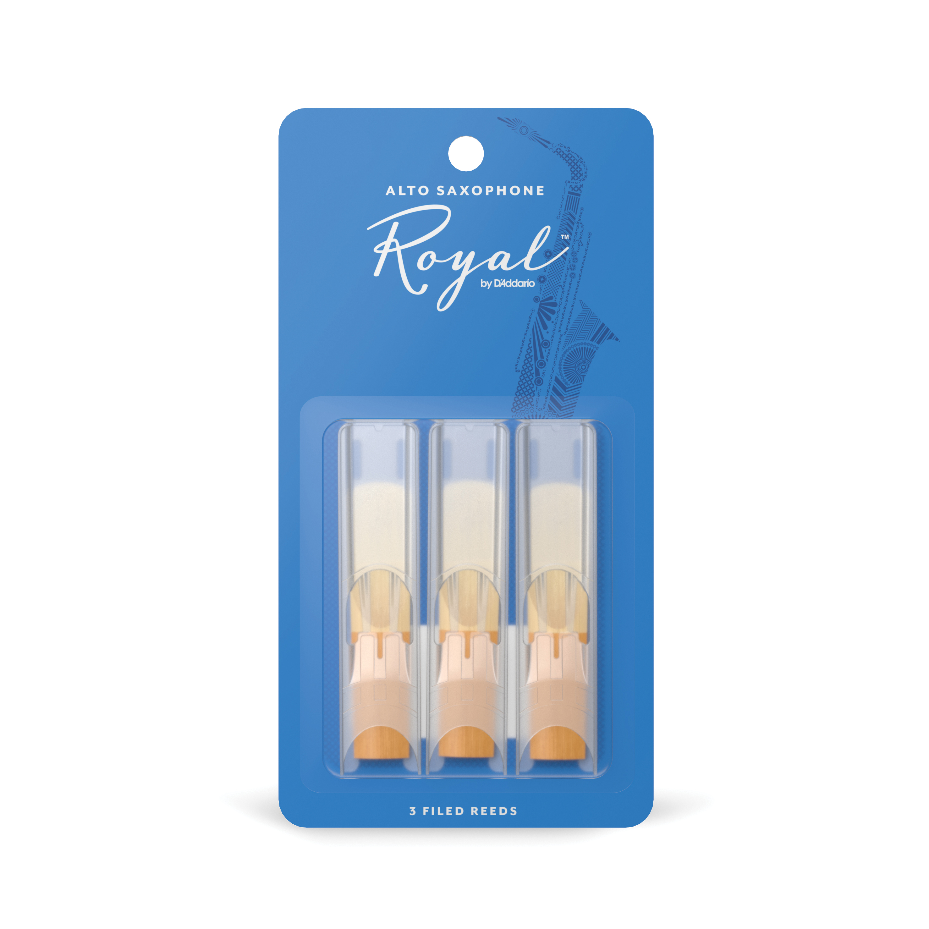 CAÑA DADDARIO SAXO ALTO 2.0 PACK 3 ROYAL RJB0320 - 1
