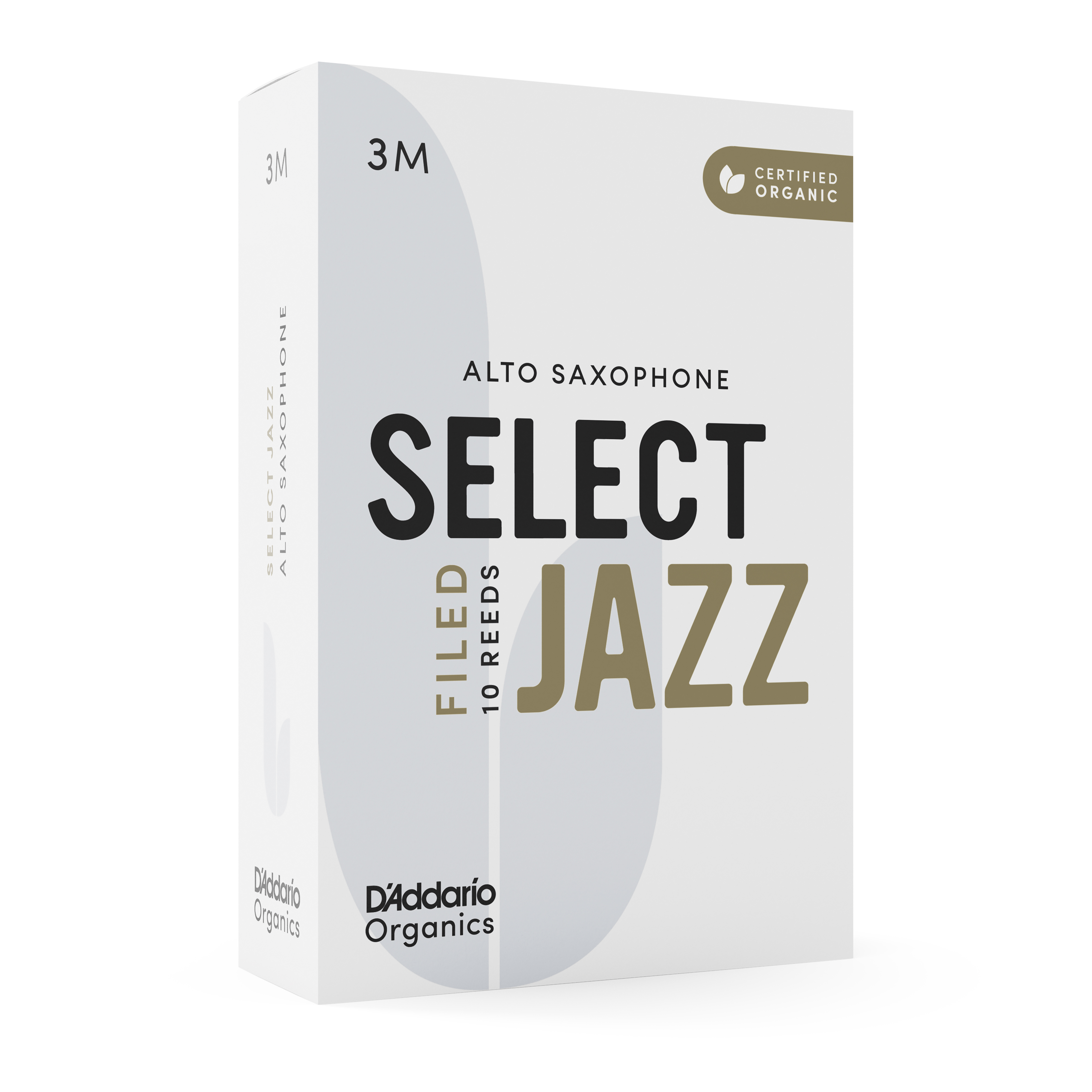 CAÑAS SAXO ALTO 3M ORGANIC JAZZ PACK 10 ORSF10ASX3M DADDARIO - 5