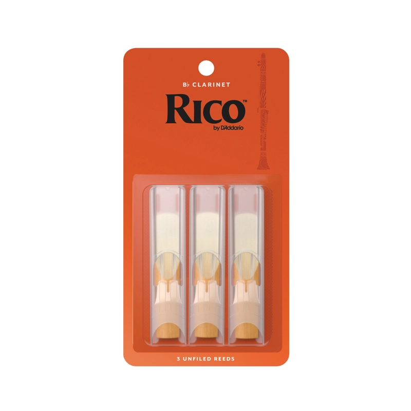 CAÑA DADDARIO CLARINETE BB 3.0 PACK 3 RICO RCA0330 - 1