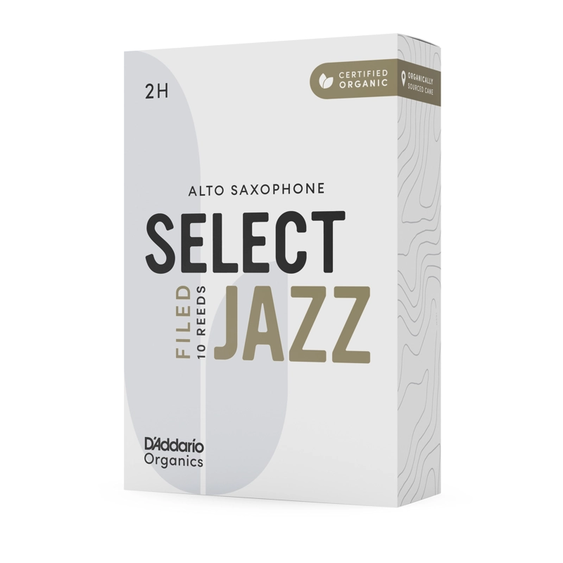 CAÑA DADDARIO SIN LIMAR SAXO ALTO 2H ORGANIC SELECT JAZZ PACK 10 ORSF10ASX2H - 2