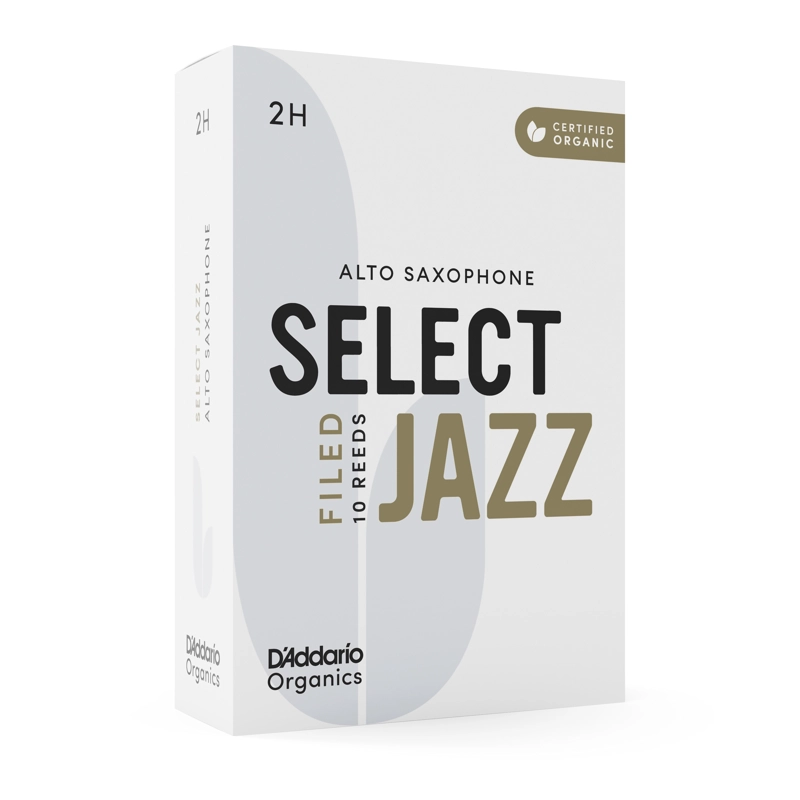 CAÑA DADDARIO SIN LIMAR SAXO ALTO 2H ORGANIC SELECT JAZZ PACK 10 ORSF10ASX2H - 5