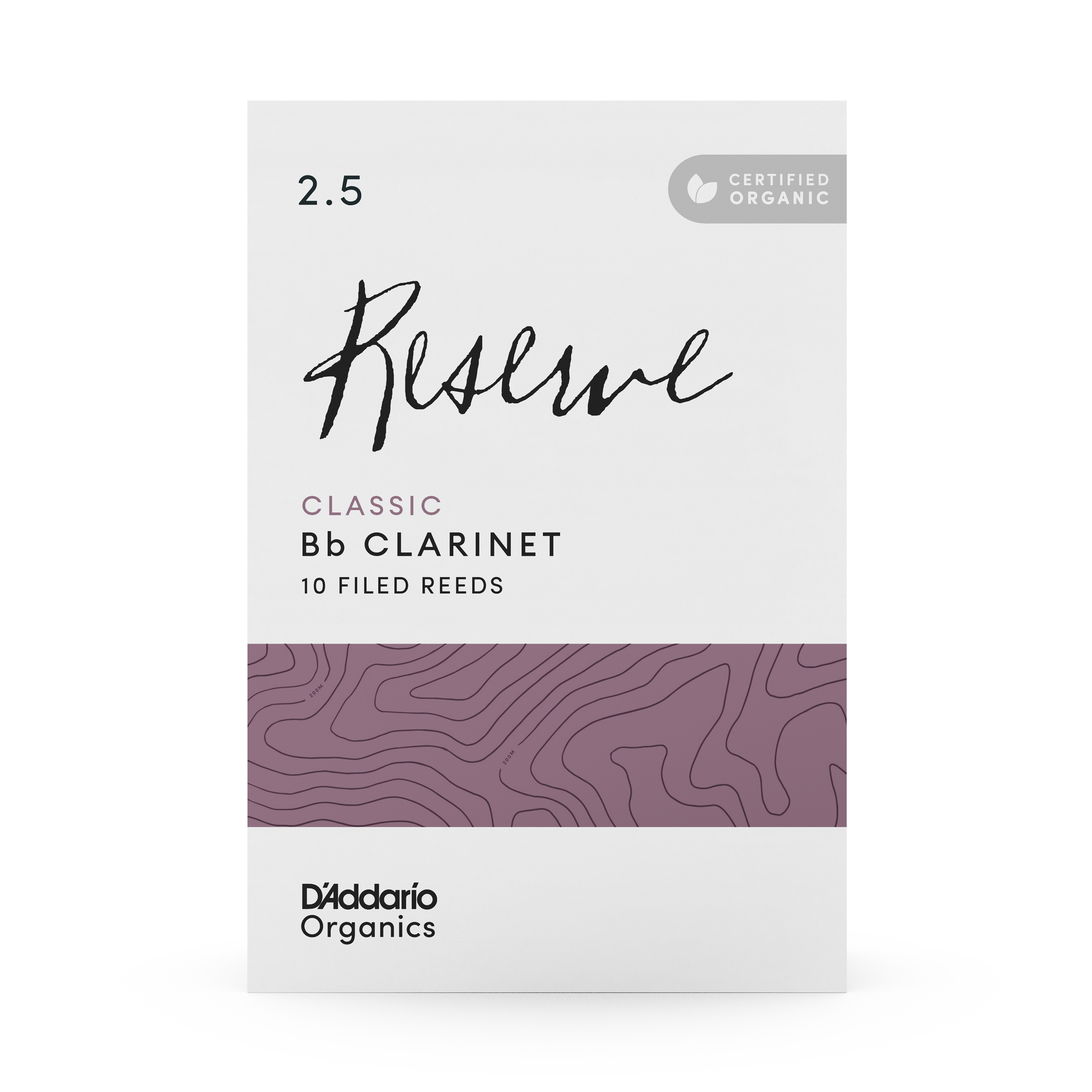 CAÑA DADDARIO CLARINETE BB 2.5 ORGANIC RESERVE PACK 10 ODCT1025 - 3