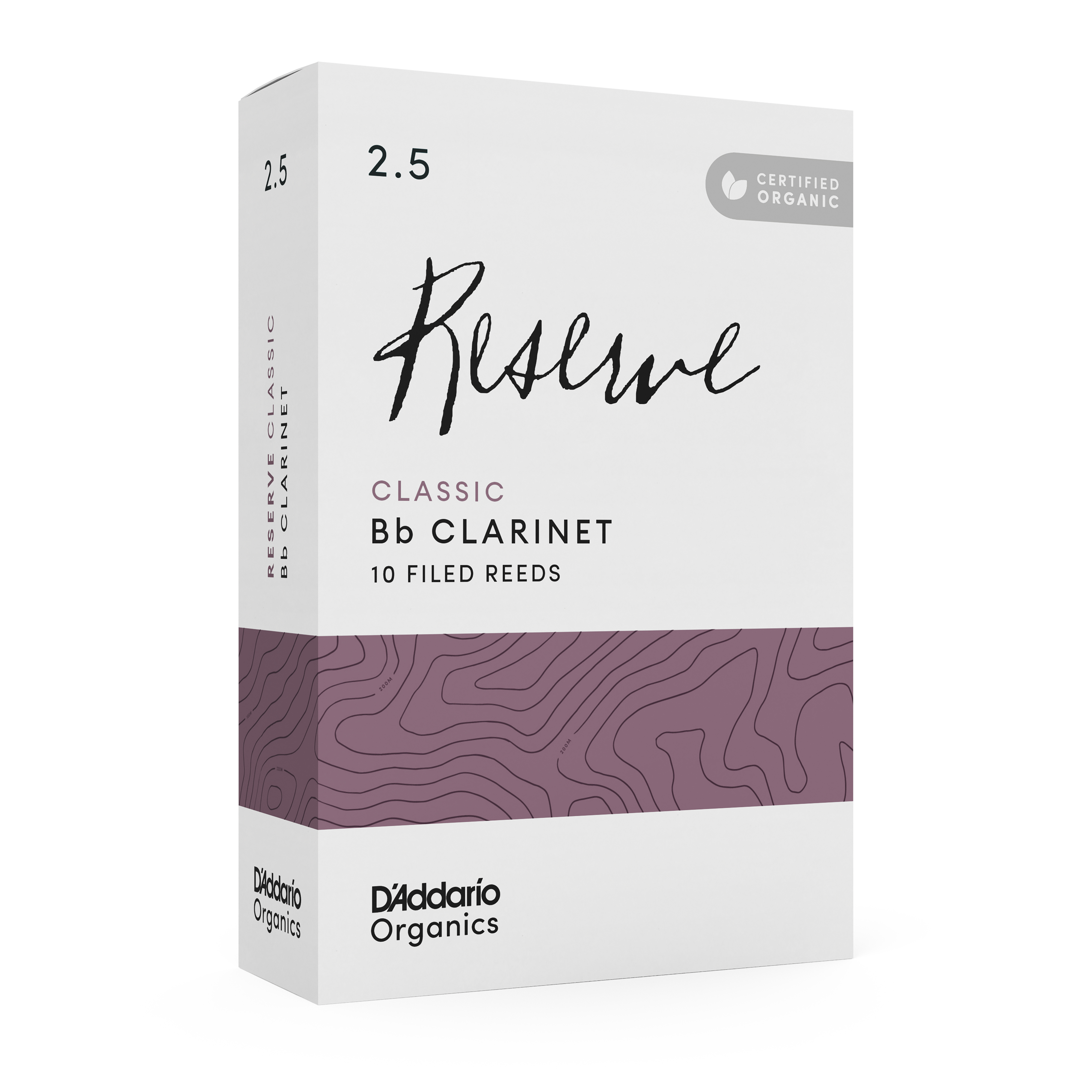 CAÑA DADDARIO CLARINETE BB 2.5 ORGANIC RESERVE PACK 10 ODCT1025 - 5
