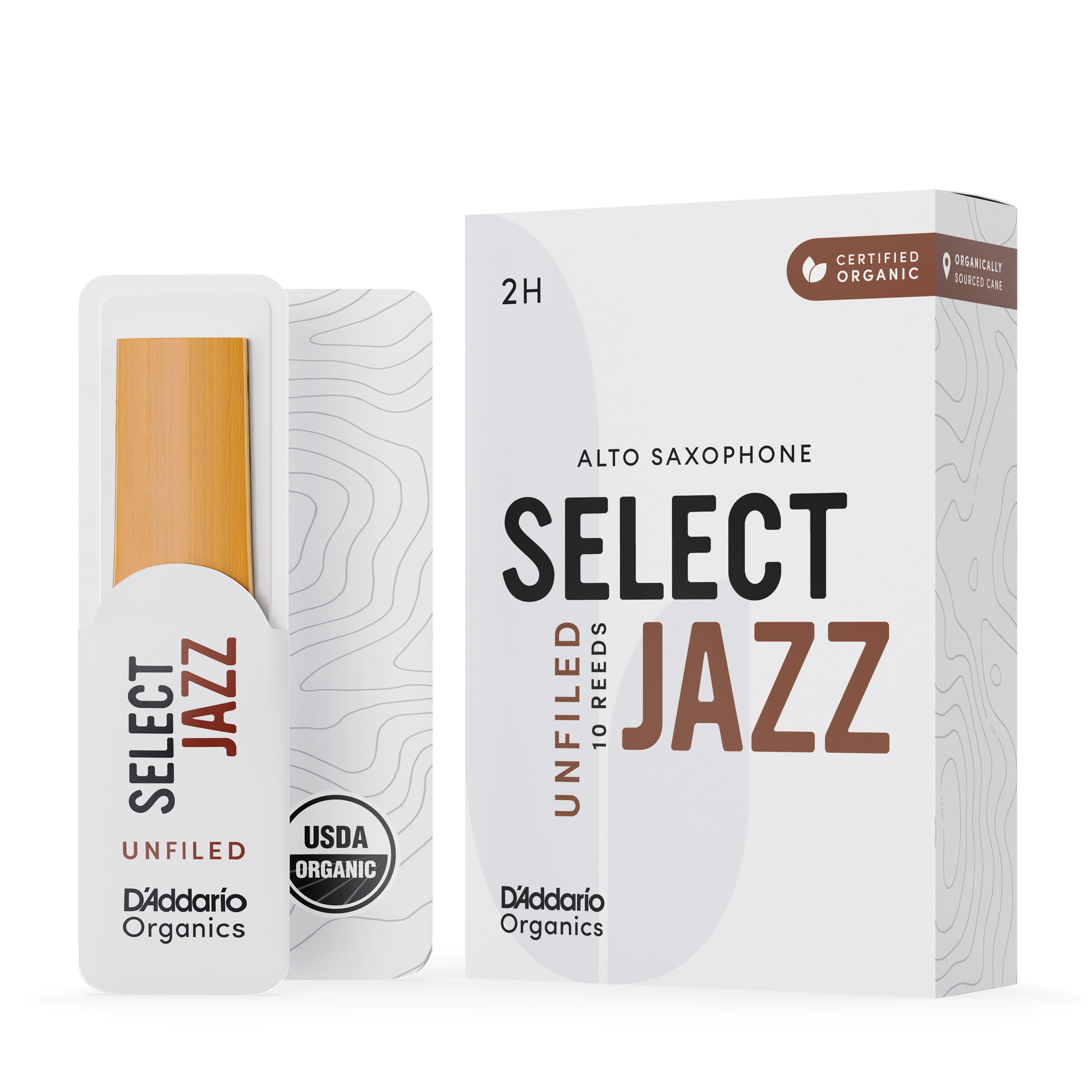CAÑA DADDARIO SAXO ALTO 2H 10 PACK ORRS10ASX2H - 1