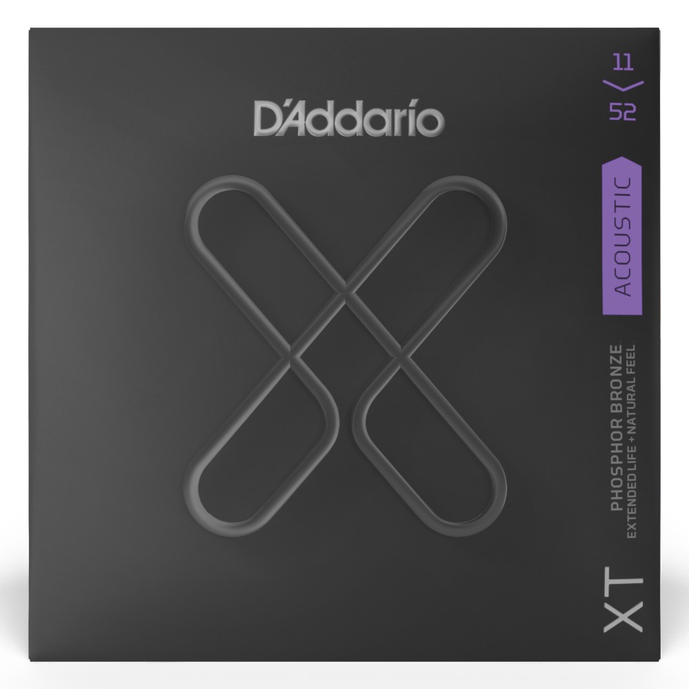 SET CUERDAS GUITARRA ACÚSTICA DADDARIO 11-52 XTAPB1152 - 1