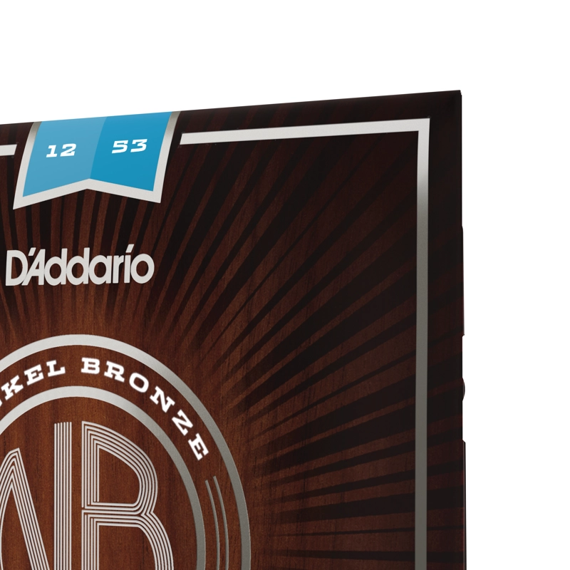 SET CUERDAS GUITARRA ACÚSTICA DADDARIO BRONZE 12-53 NB1253 - 4