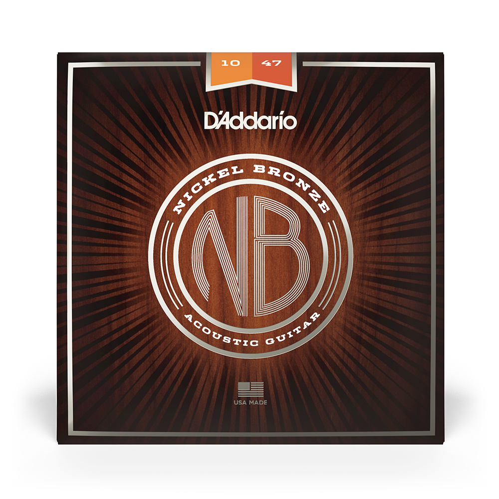 SET CUERDAS GUITARRA ACÚSTICA DADDARIO 10-47 NB1047 - 2