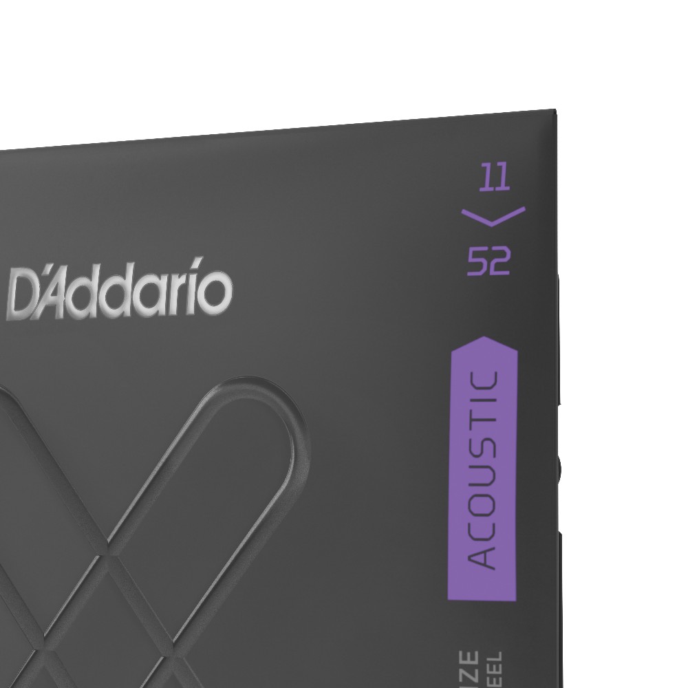 SET CUERDAS GUITARRA ACÚSTICA DADDARIO 11-52 XTABR1152 - 4