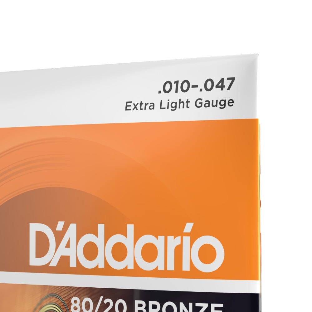 SET CUERDAS GUITARRA ACÚSTICA DADDARIO 10-47 EJ10 - 4
