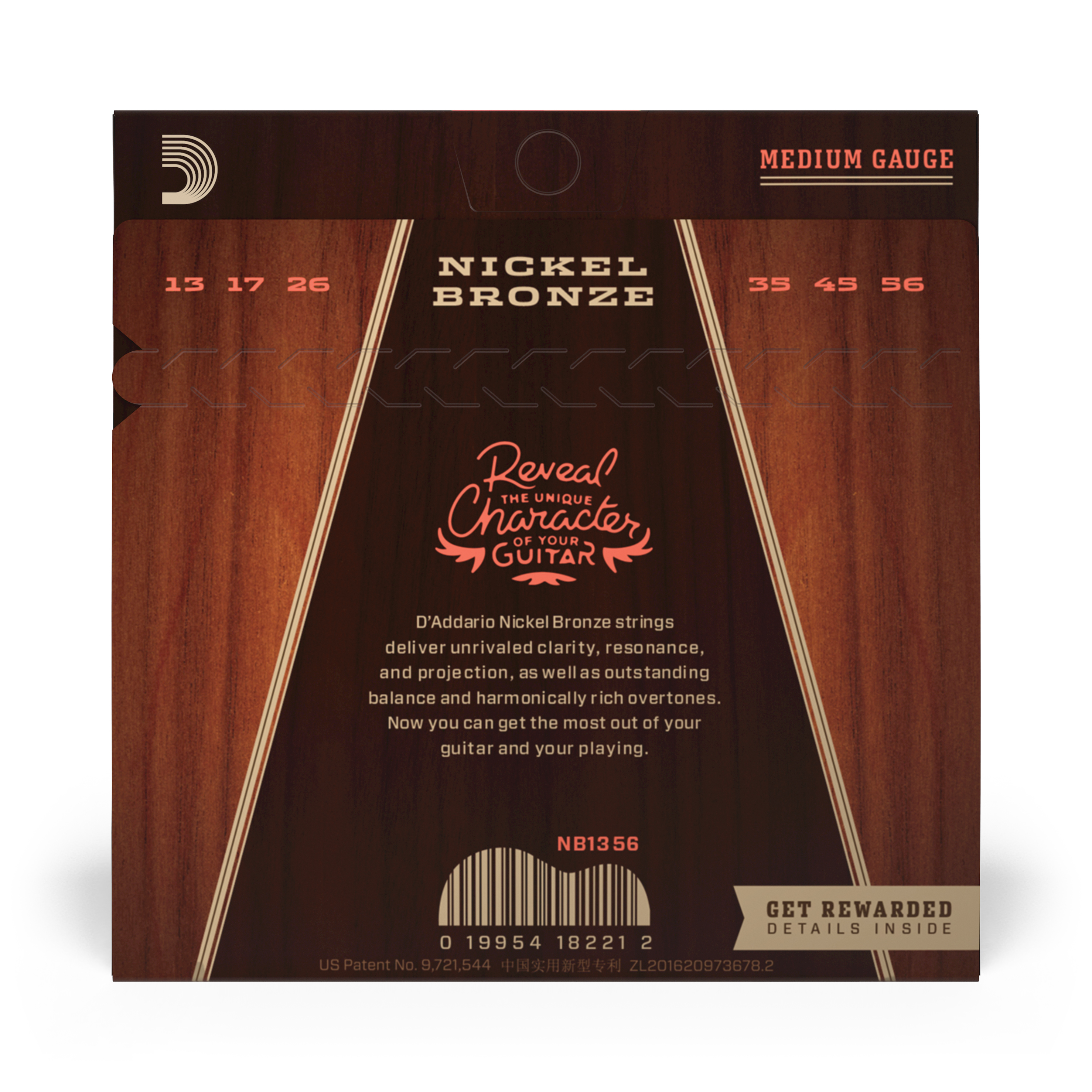 SET CUERDAS GUITARRA ACUSTICA BRONZE 13-56 NB1356 DADDARIO - 3