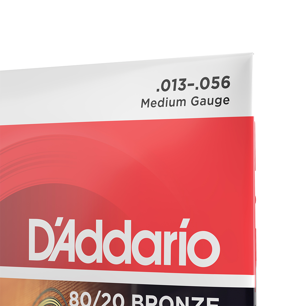 SET CUERDAS GUITARRA ACÚSTICA DADDARIO 13-56 EJ12 - 4
